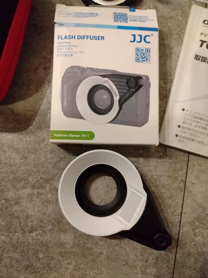 オリンパス コンデジ TG-2 リングストロボ&リングライトセット