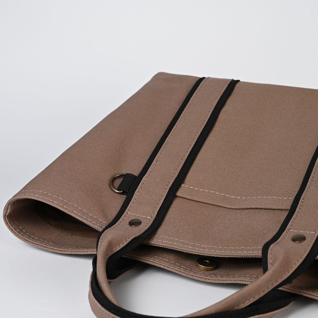 [batako]8号/11号×旧倉敷帆布×8番糸 特大トートバッグ