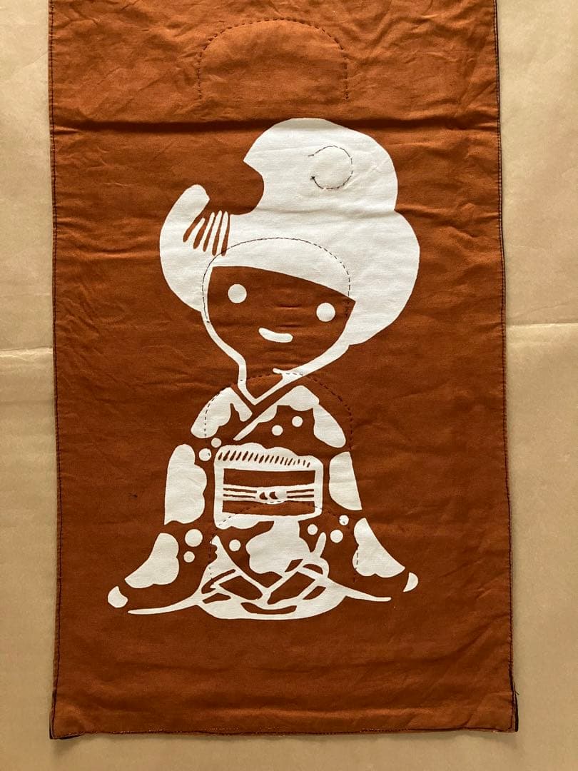 3番　ハンドメイド　古布パッチワーク　のれん