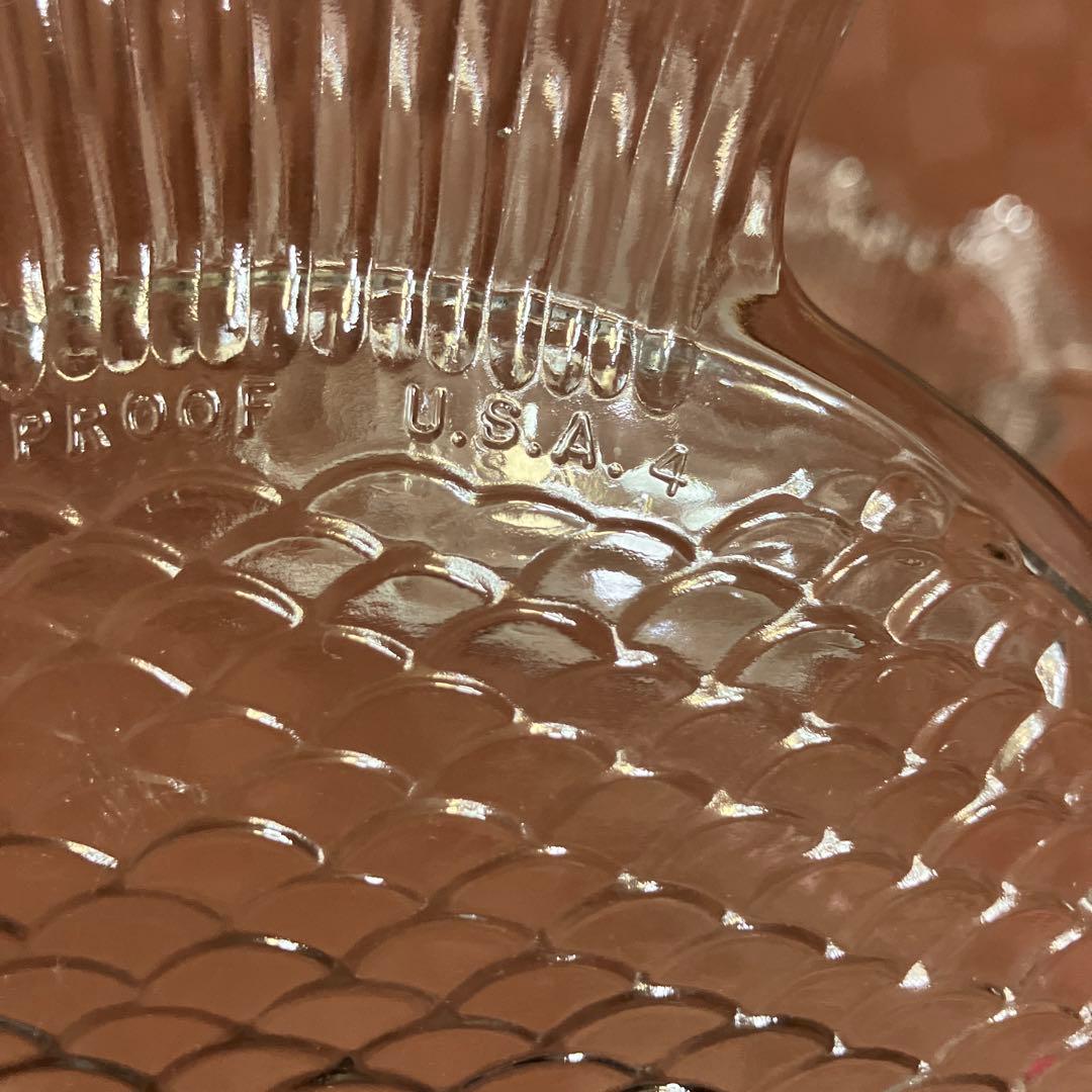 未使用　アンカーホッキング　魚型ガラス皿　3枚