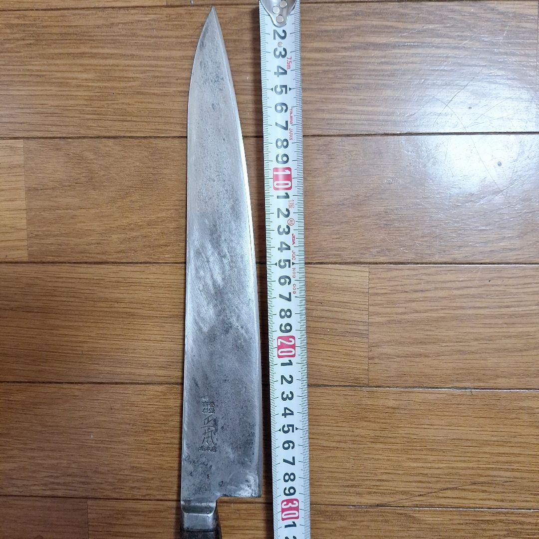 正本総本店牛刀 全長42.5cm,刃渡り29.5cm