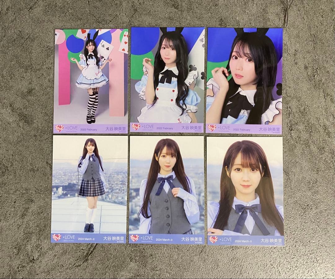 ＝LOVE イコラブ 生写真 大谷映美里 コンプ まとめ売り