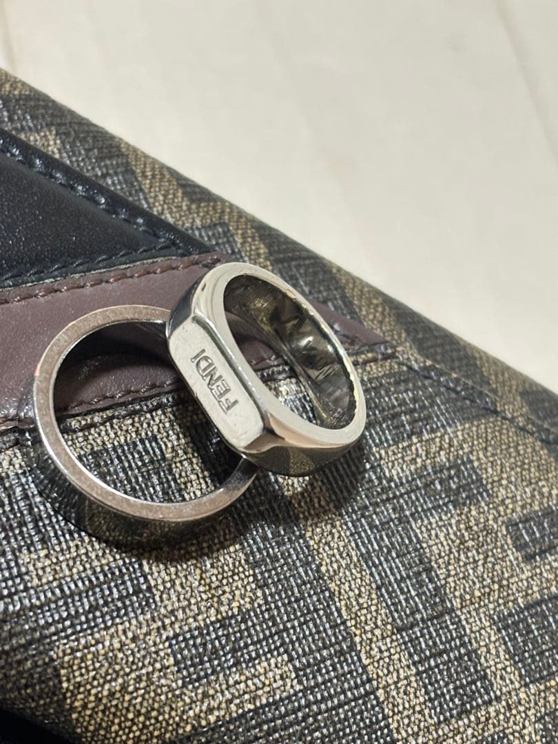 FENDI リング　メンズ　XS