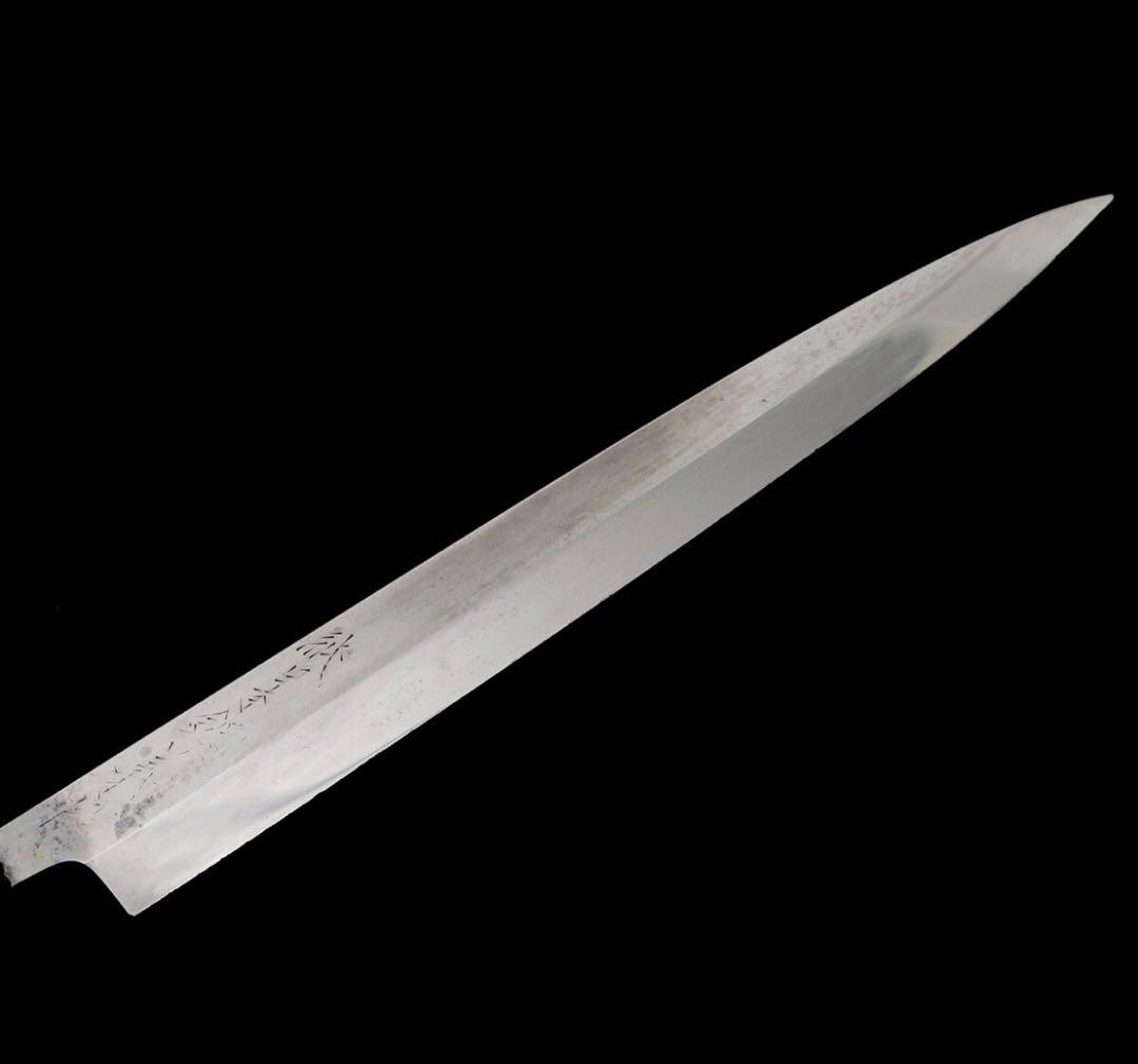 美品｜義門 柳刃包丁 本焼 尺一 純日本鋼