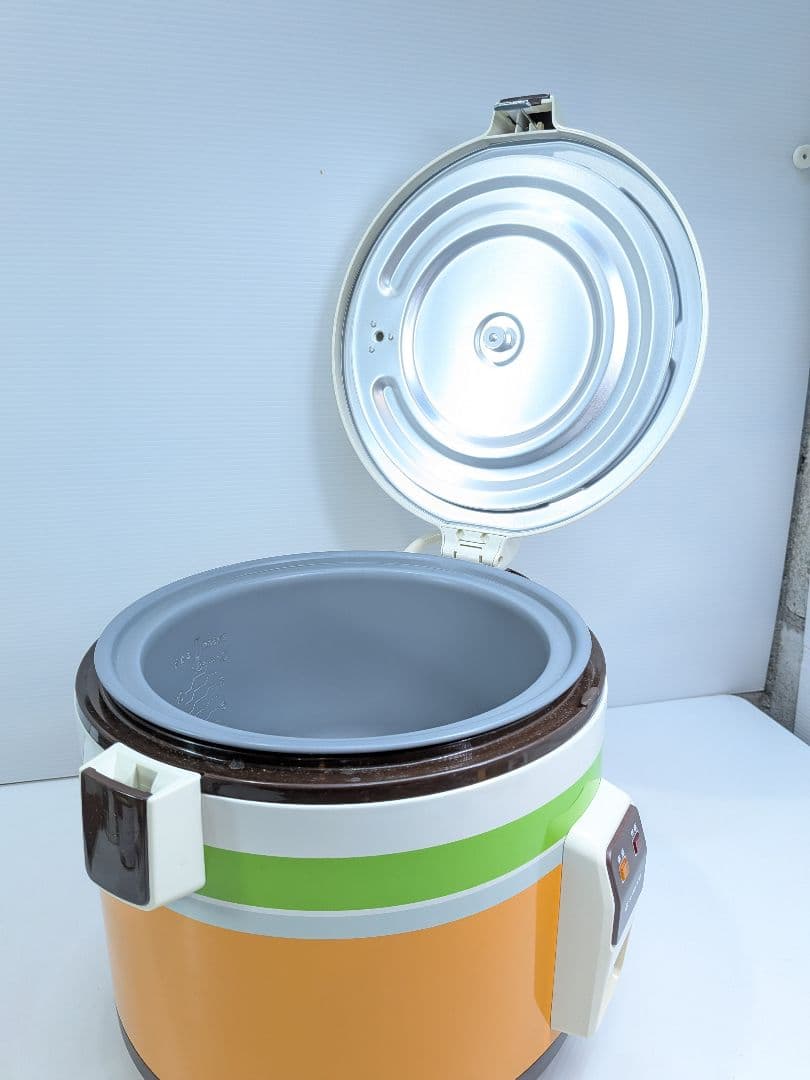 P971 昭和レトロ SANYO 炊飯器 ECJ-F018 ごはん番 1.8L
