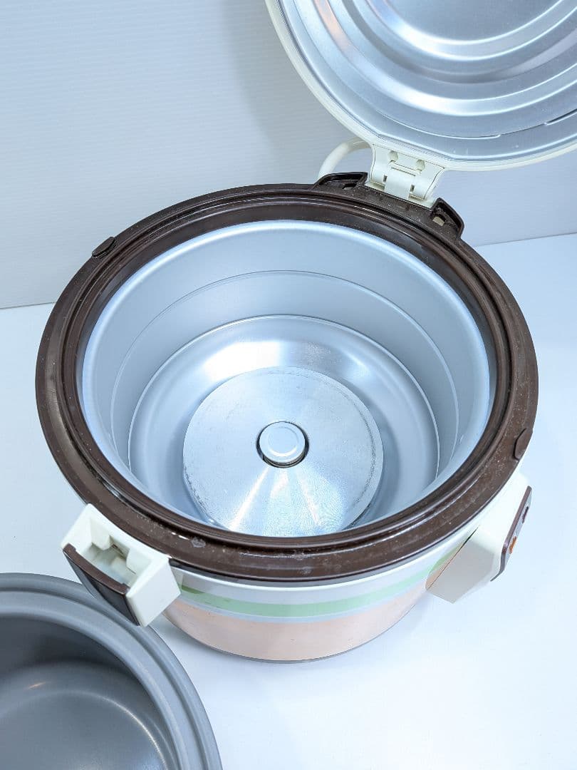 P971 昭和レトロ SANYO 炊飯器 ECJ-F018 ごはん番 1.8L