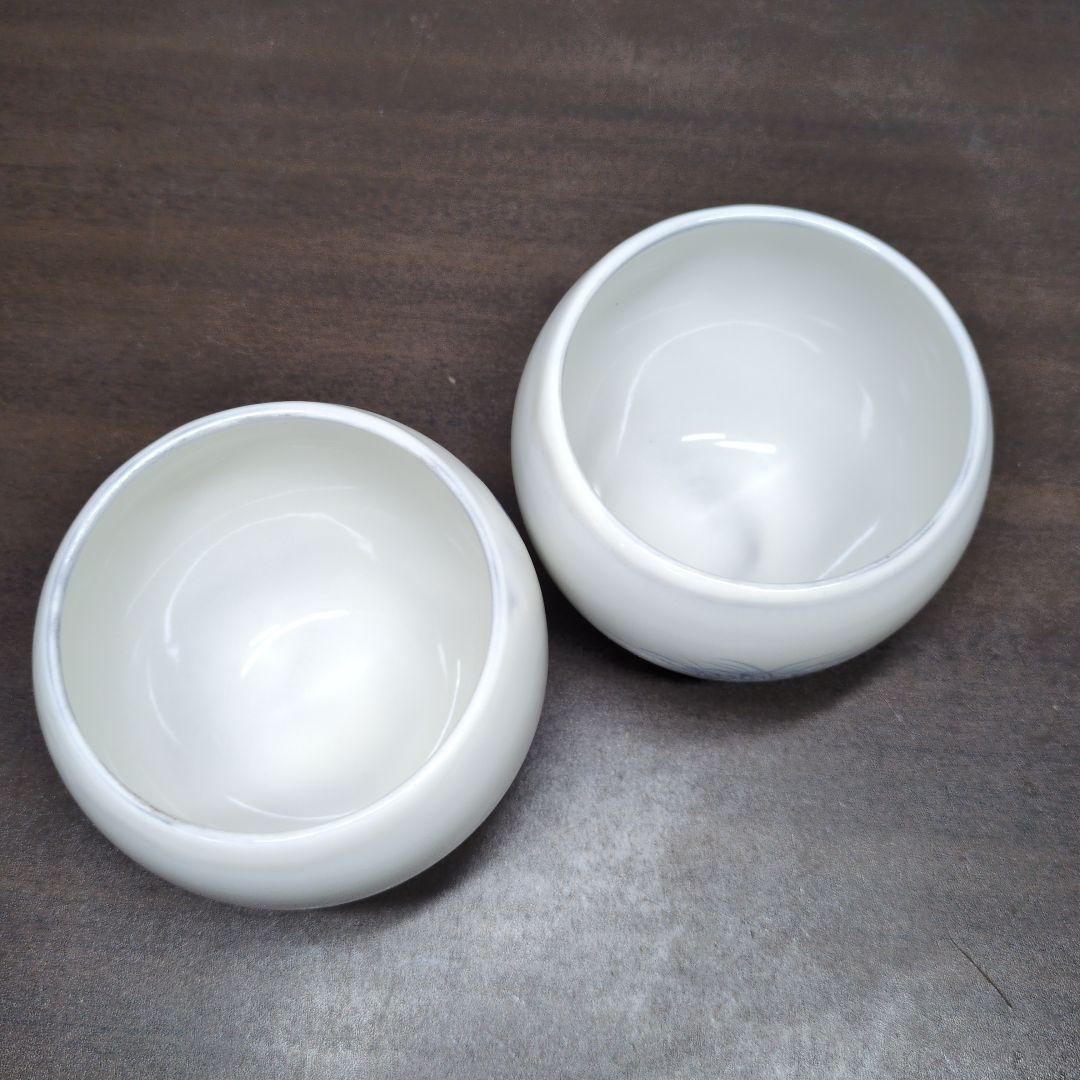 陶あん 小皿 四客＆玉湯呑 二客＆抹茶碗 セット