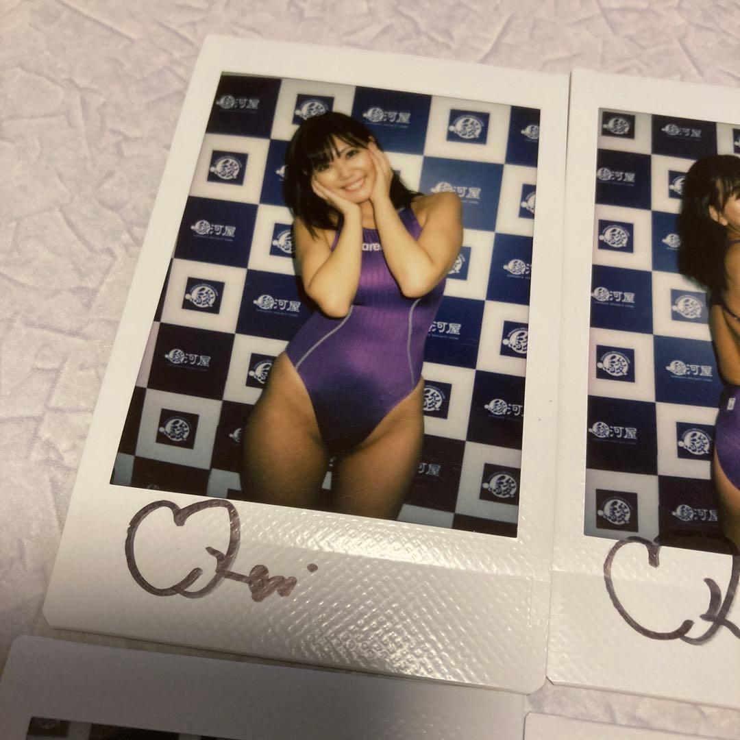 篠原冴美 競これ 限定 直筆サイン入り チェキ5枚セット 6
