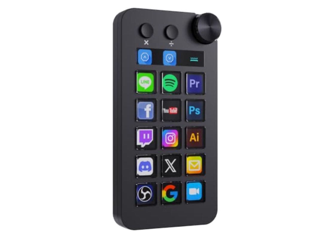 ストリームコントローラー 18 マクロキー ストリームドック