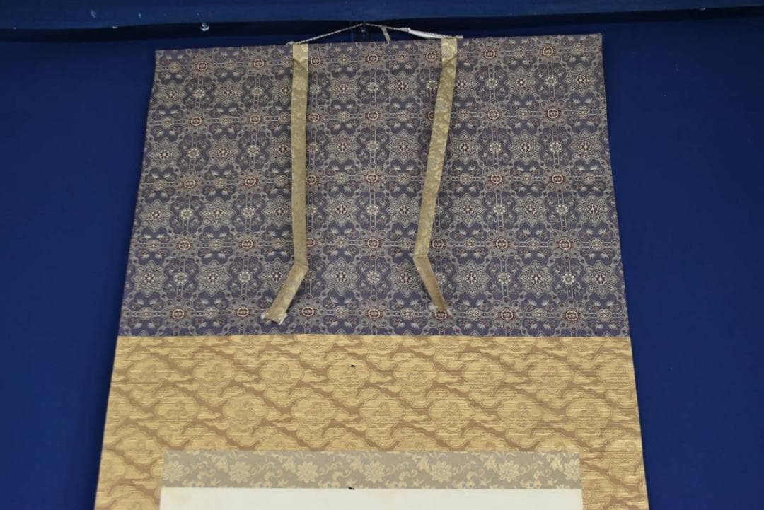 【真作】森春岳/蓬菜山図/掛軸☆宝船☆AB-404