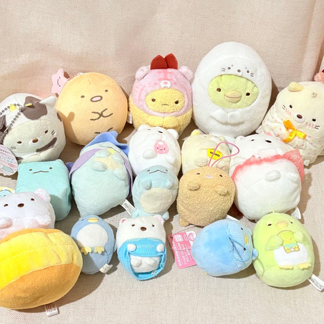 すみっコぐらし　ぬいぐるみ　キーホルダー　ストラップ　まとめ売り