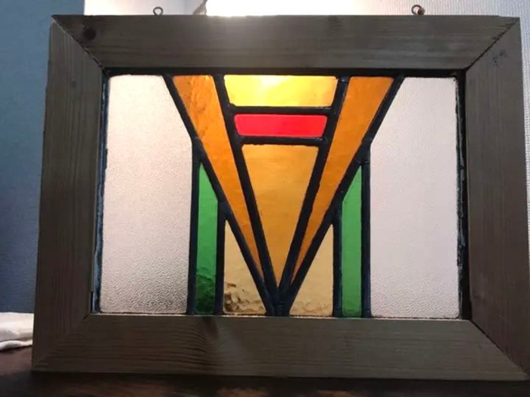 1930年代 英国アンティーク ステンドグラス ｜アールデコ調 ヴィンテージ