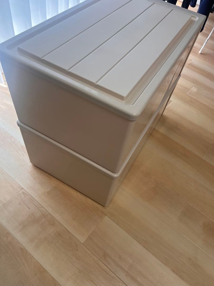 Fits 透明衣装ケース 2個セット