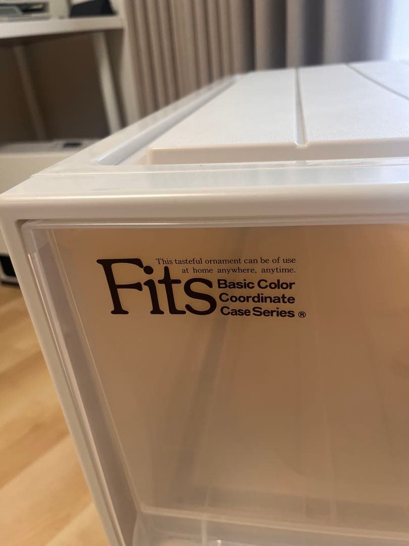 Fits 透明衣装ケース 2個セット