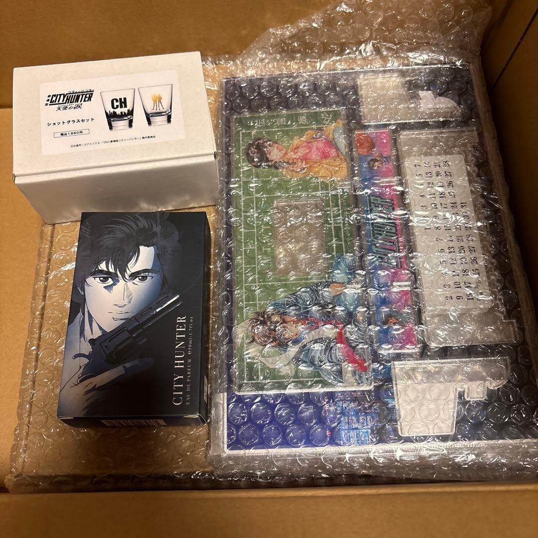 シティーハンター　アクリル時計　アートボード　カレンダー　※ジャンク品6点セット