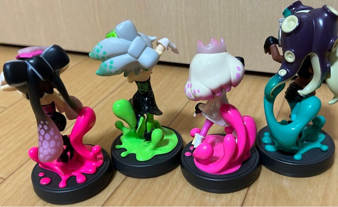 美品　即日発送　スプラトゥーン amiibo 4体セット シオカラーズ他