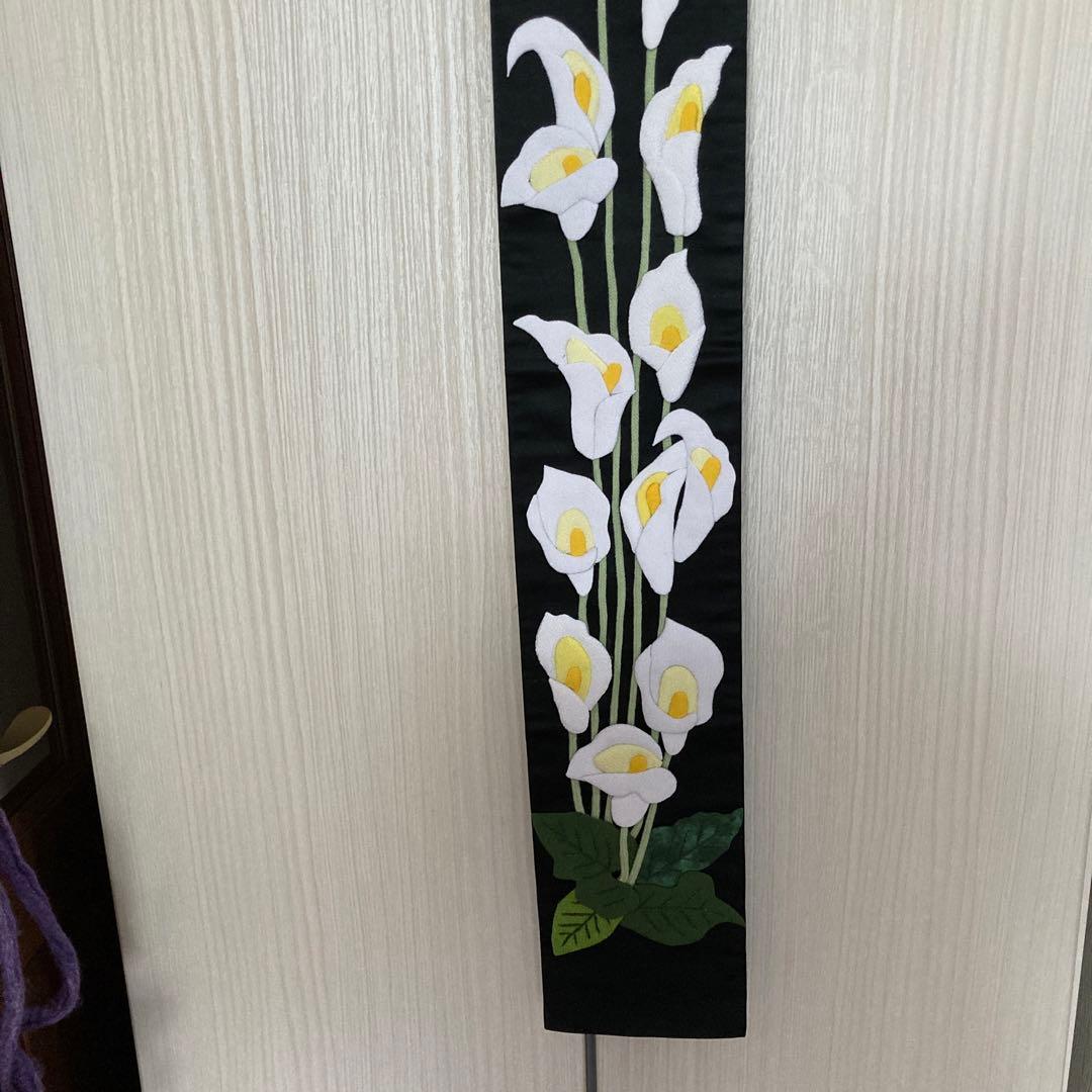 らいおんくま★カラーの花 タペストリー　壁掛け装飾