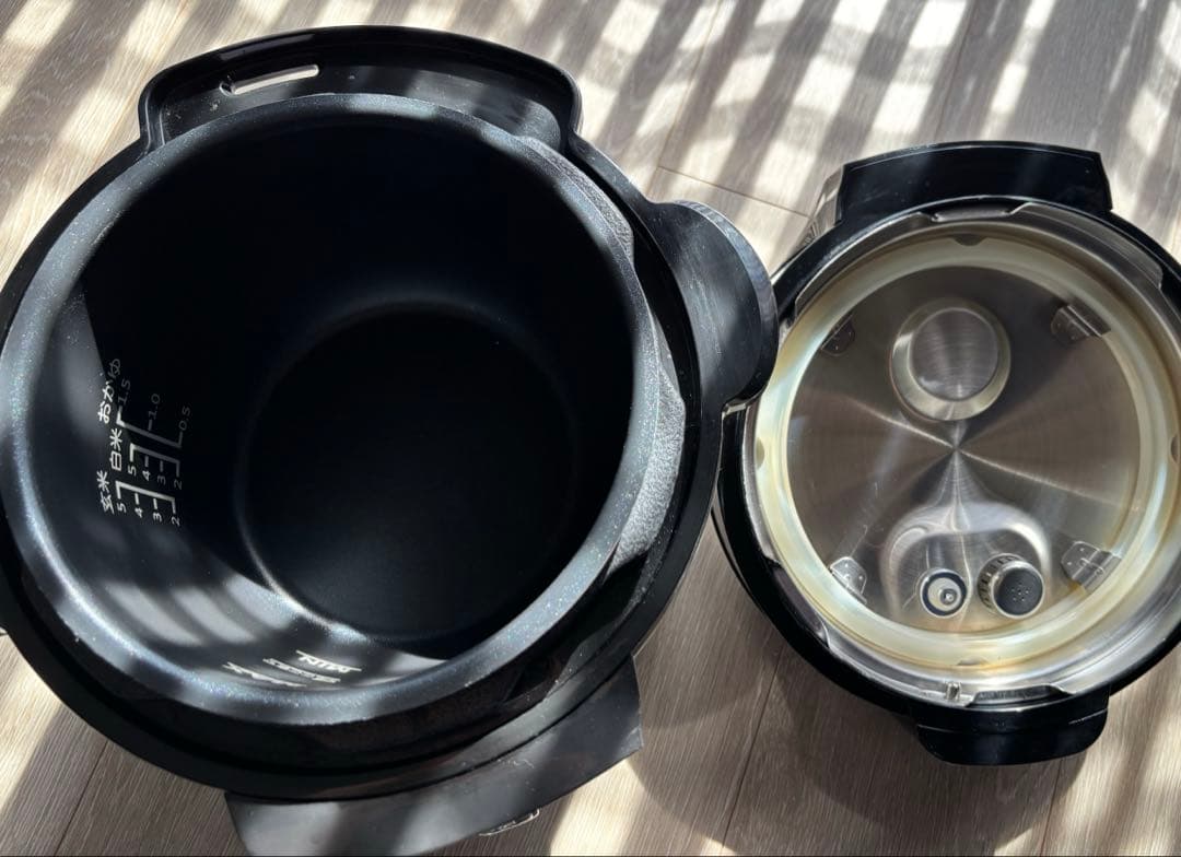 時短【電気圧力鍋】スライサー 蒸しラック レシピ本付き！クッキングプロ