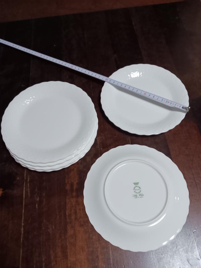 ナルミボーンチャイナ　シルキーホワイト20㎝