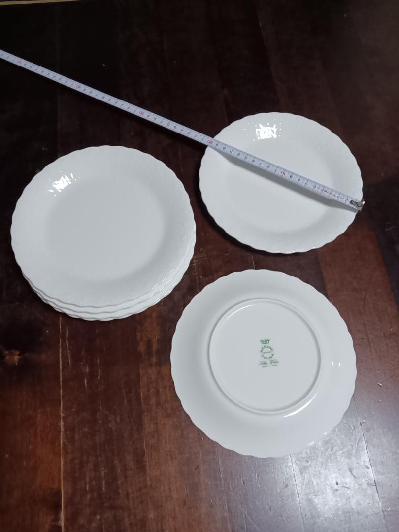ナルミボーンチャイナ　シルキーホワイト20㎝