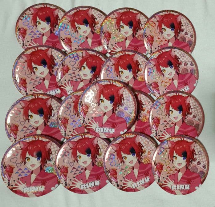 すとぷり　莉犬　Big缶バッチ　2022　summer 等身