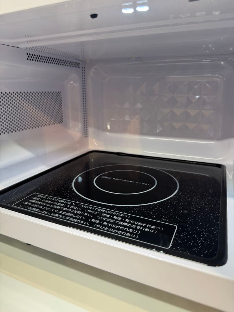 【美品】アイリスオーヤマ単機能電子レンジ ホワイト2023年製、一人暮らし