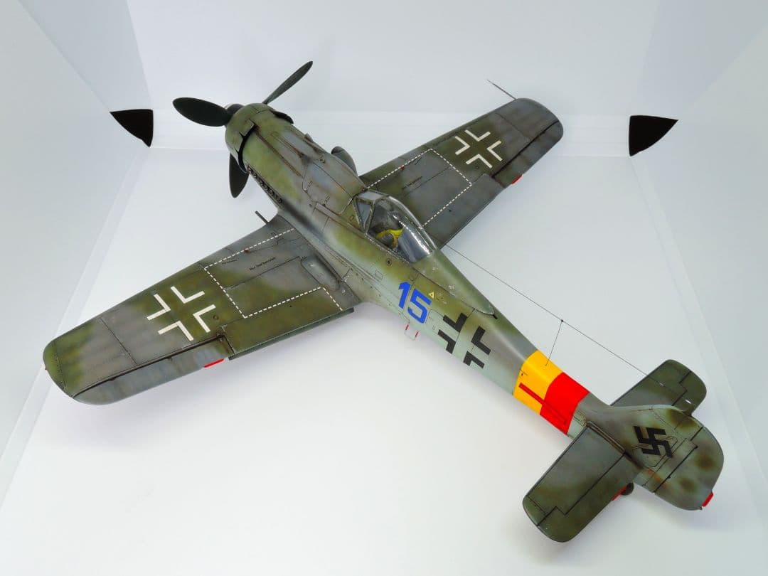 【プラモデル完成品】タミヤ 1/48 フォッケウルフ Fw190 D-9