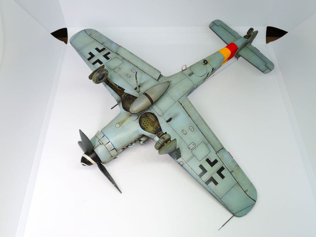 【プラモデル完成品】タミヤ 1/48 フォッケウルフ Fw190 D-9