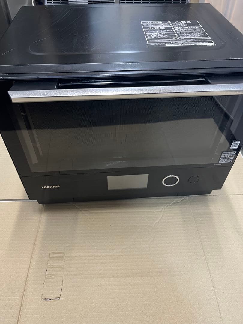 東芝 オーブンレンジ 30L グランブラック石窯ドーム ER-TD7000-K