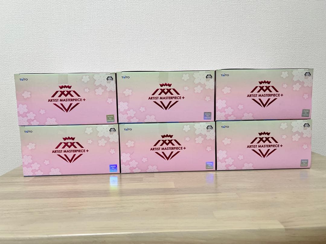 桜ミク　初音ミク　AMP＋ フィギュア－桜ドレスver.－4個セット