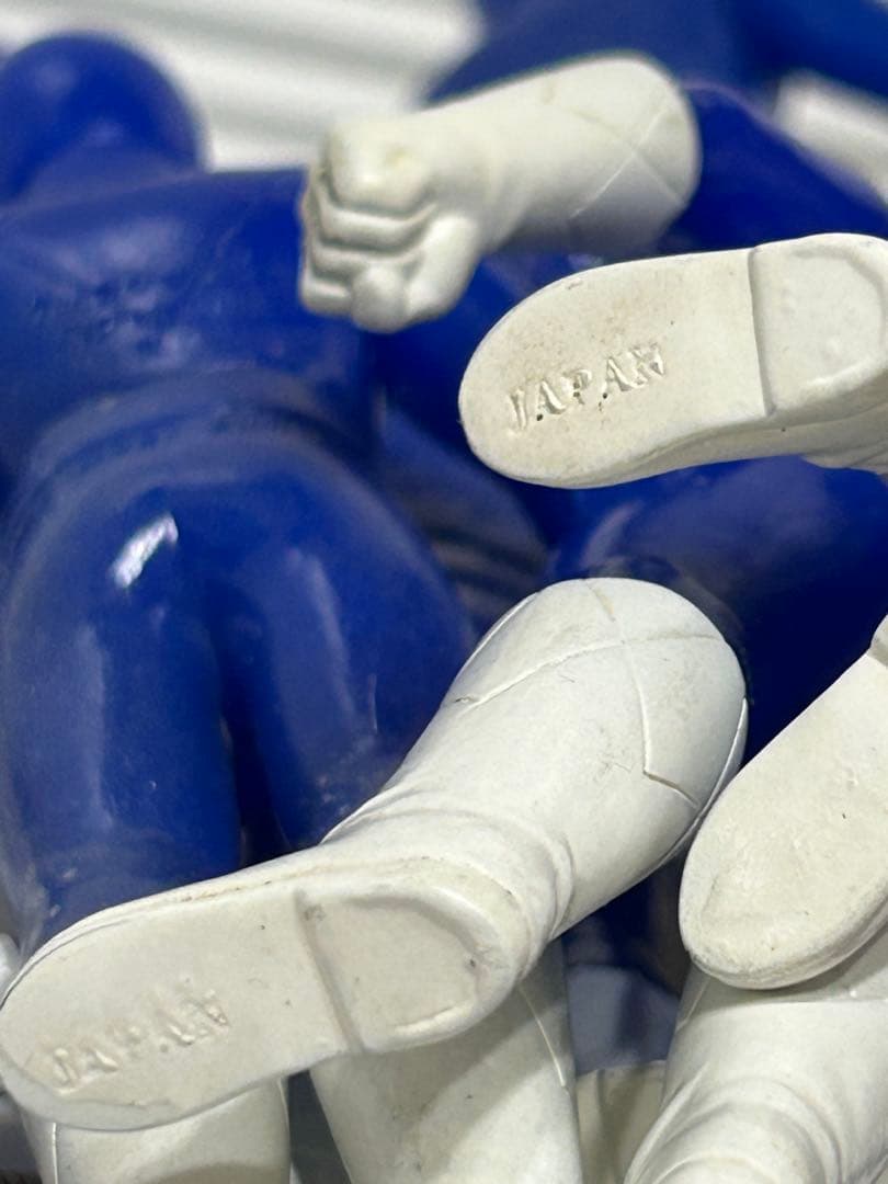 未使用☆難あり ジュウレンジャー☆トリケラレンジャー☆ソフビ当時物バンダイ12点