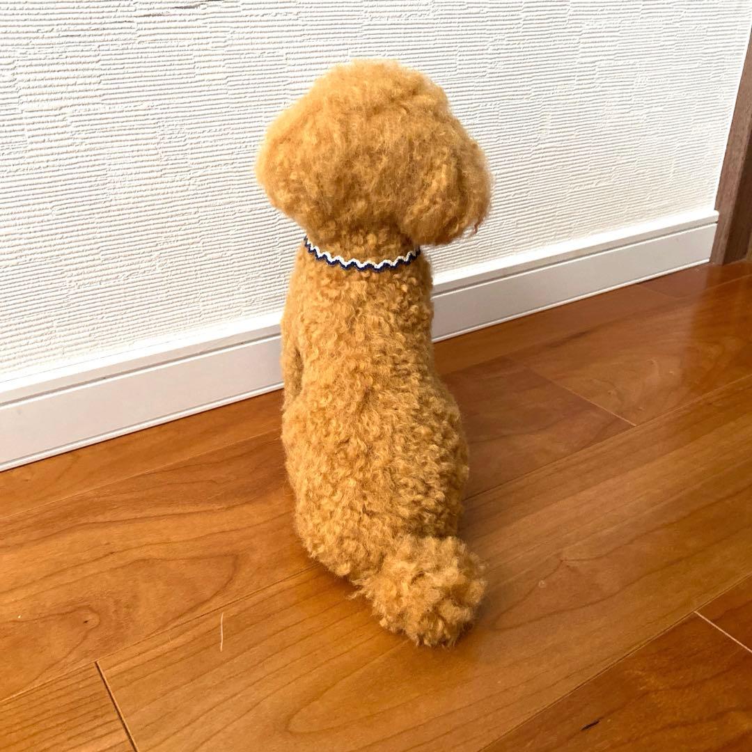 羊毛フェルト　トイプードル　プードル　羊毛わんこ