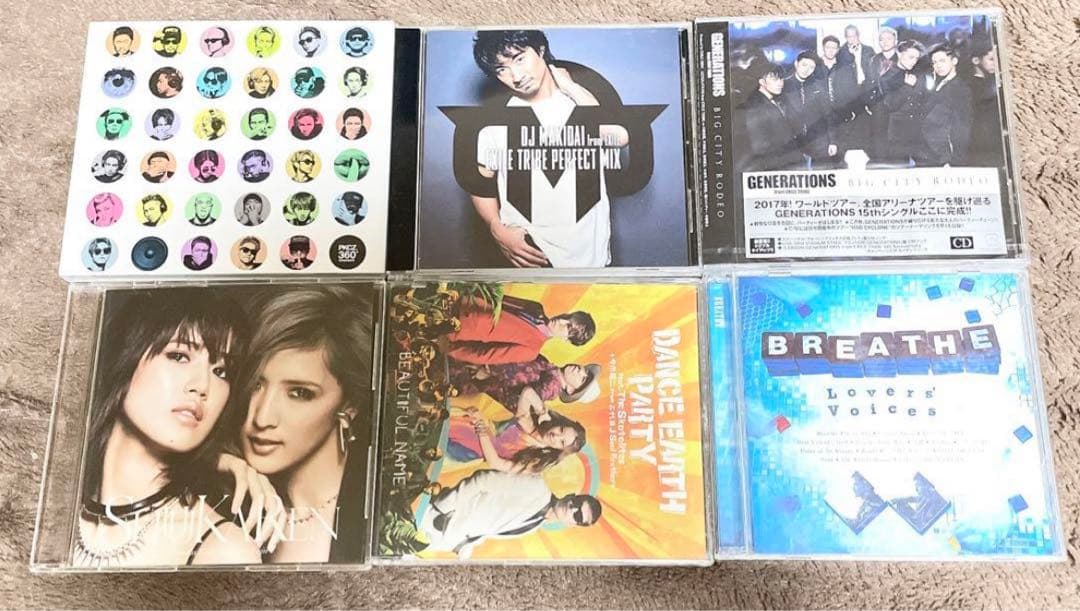 LDH EXILE SECOND 三代目 など CD DVD バッグ まとめ 1