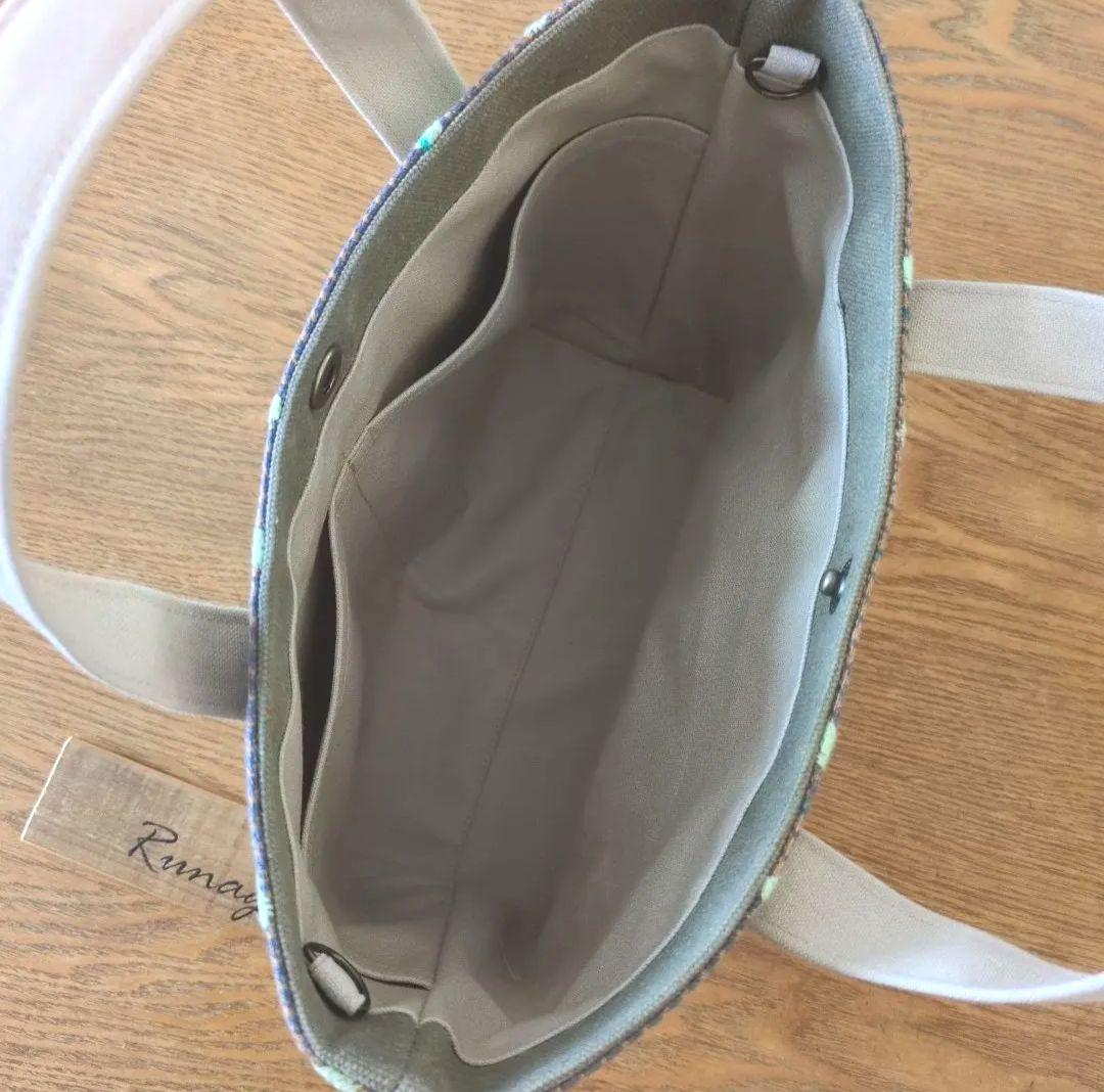 【再出品】ランチトートバッグ＊runrunrun ミナペルホネン