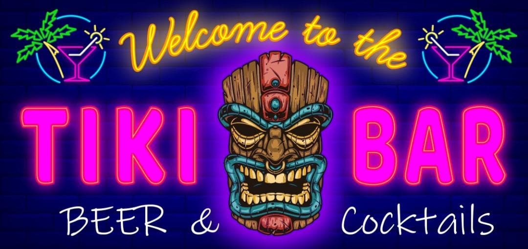 TIKI ティキ像 カフェ BAR ハワイアン雑貨 ランプ 置物 ライトBOX