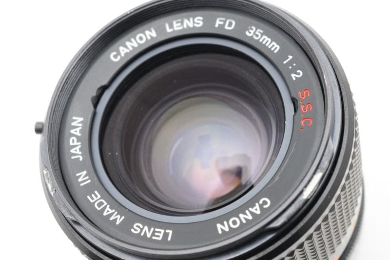 Canon FD 35mm f/2 S.S.C.広角レンズ（整備品）