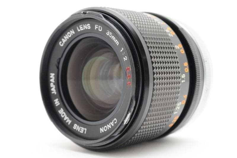 Canon FD 35mm f/2 S.S.C.広角レンズ（整備品）