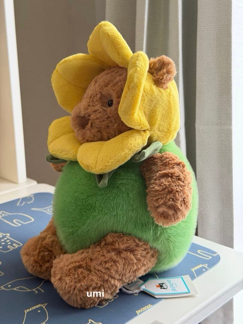 新作 ジェリーキャット Bartholomew Bear 水仙 くま タグ付き