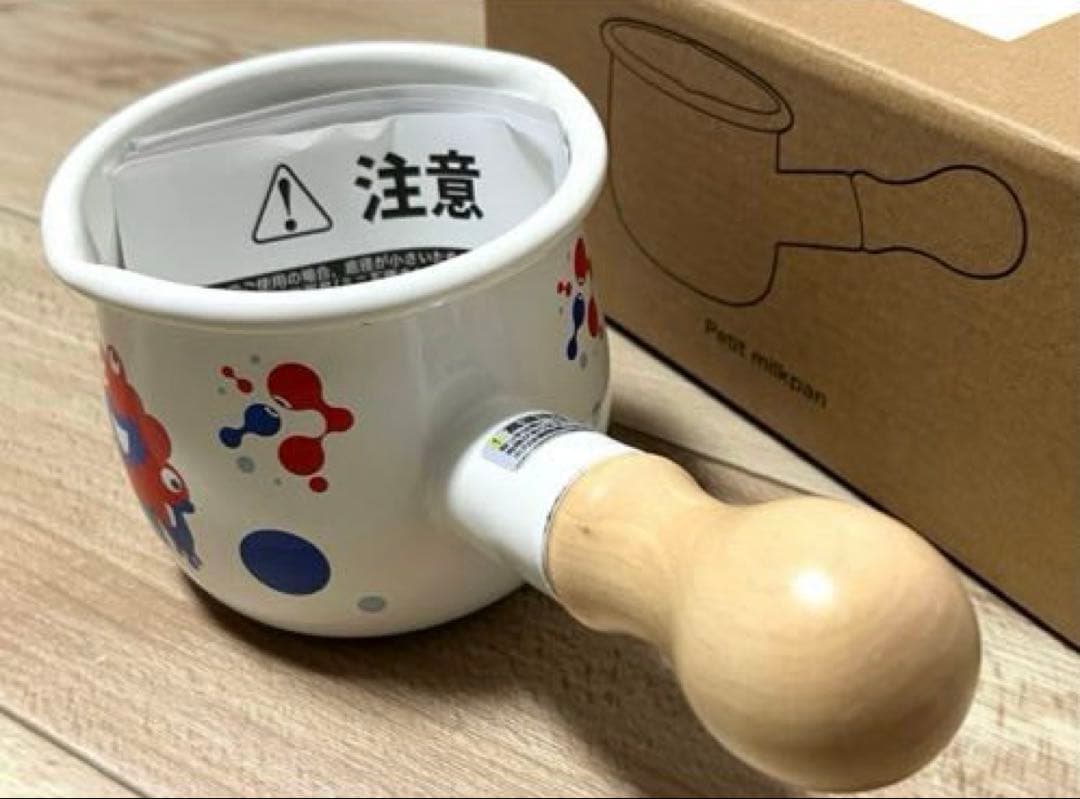 【新品】EXPO2025 ミャクミャク ホーロー プチ ミルクパン 水玉 片手鍋