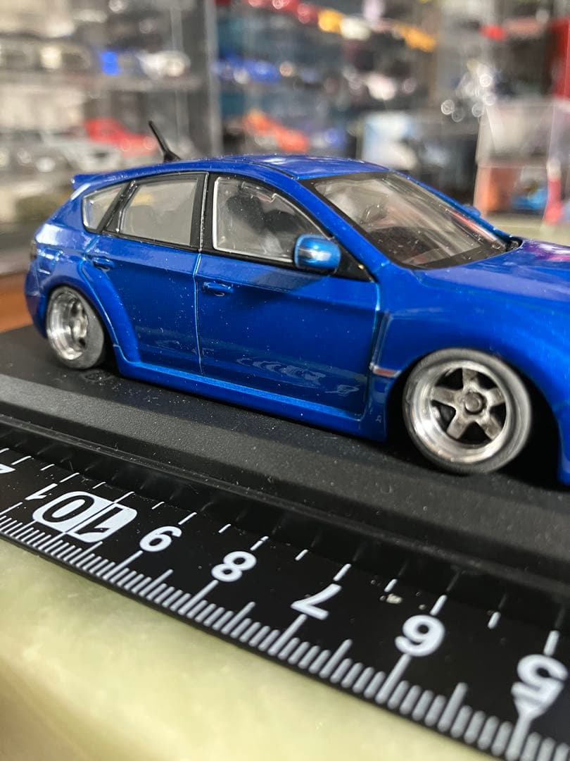 インプレッサWRXSTI カスタム　1/43 美品　ノレブ