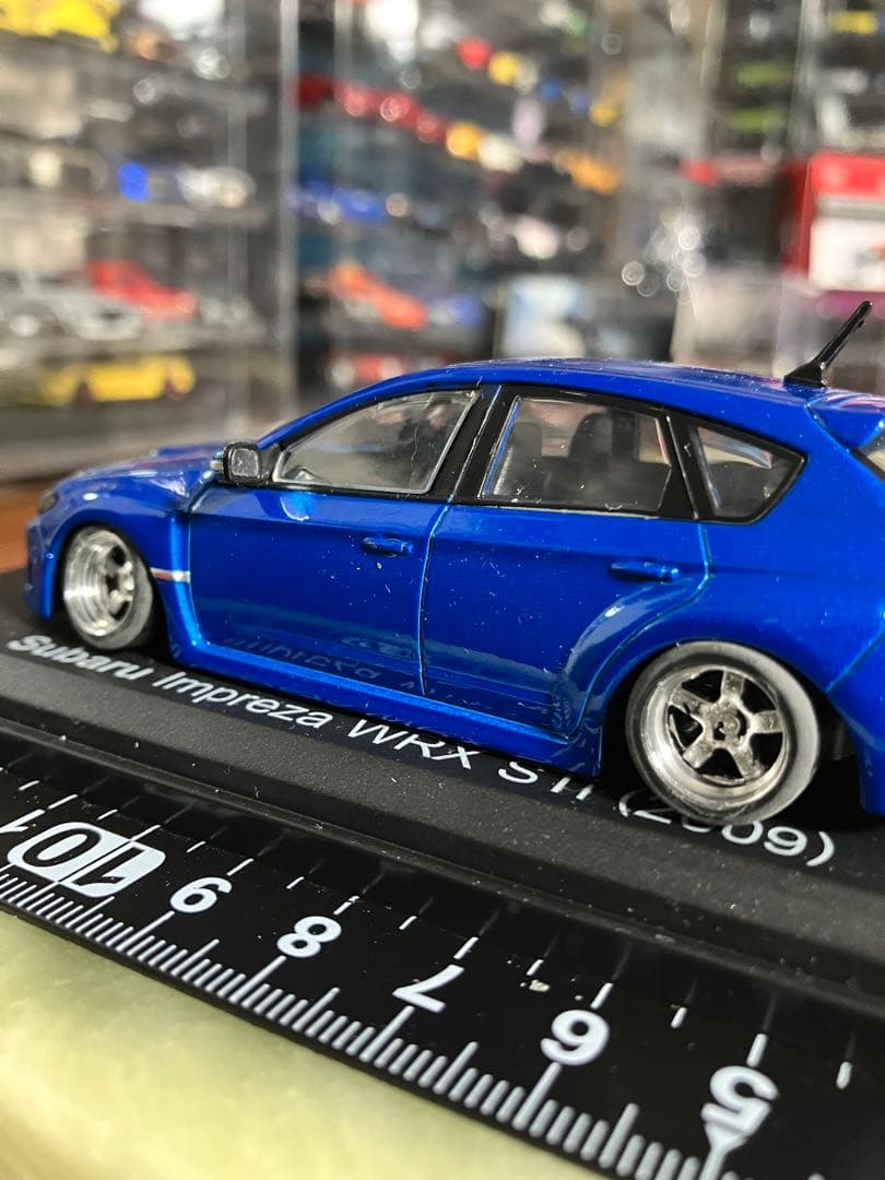 インプレッサWRXSTI カスタム　1/43 美品　ノレブ