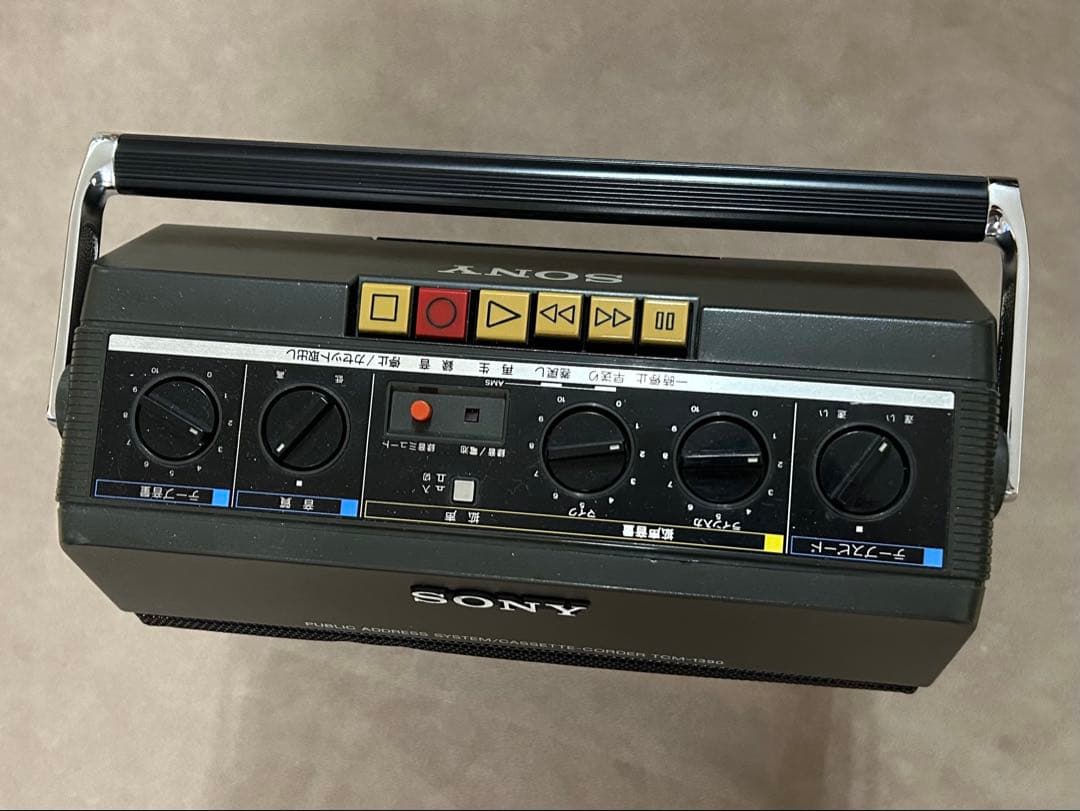 SONY TCM-1390 テープレコーダー 拡声 カセットテープ ソニー