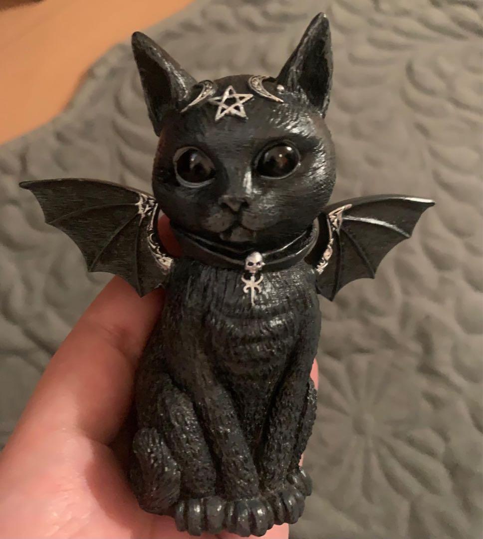 Nemesis Now（ネメシスナウ）のゴシックブラックキャット5点セット