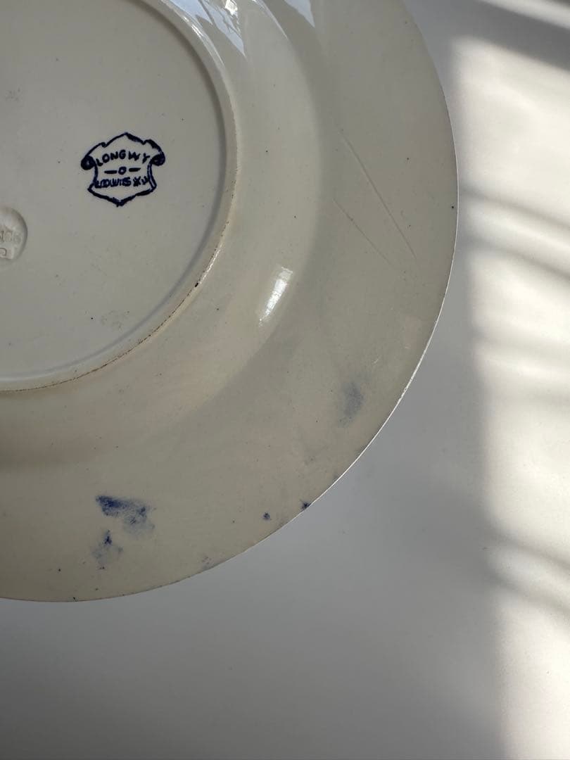longwy ルイ15世　ロンウィー　フランス　アンティーク　プレート　皿