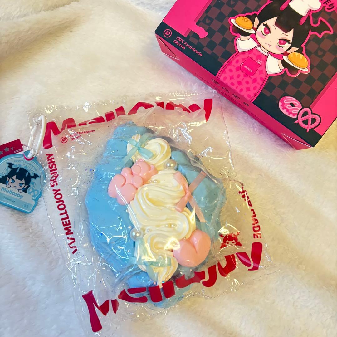 メロジョイ mellojoy アフタヌーンティー 天使クリーム スクイーズ