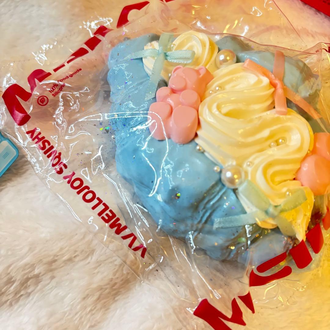 メロジョイ mellojoy アフタヌーンティー 天使クリーム スクイーズ