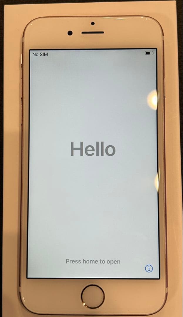Apple iPhone6s 64GB ローズゴールド
