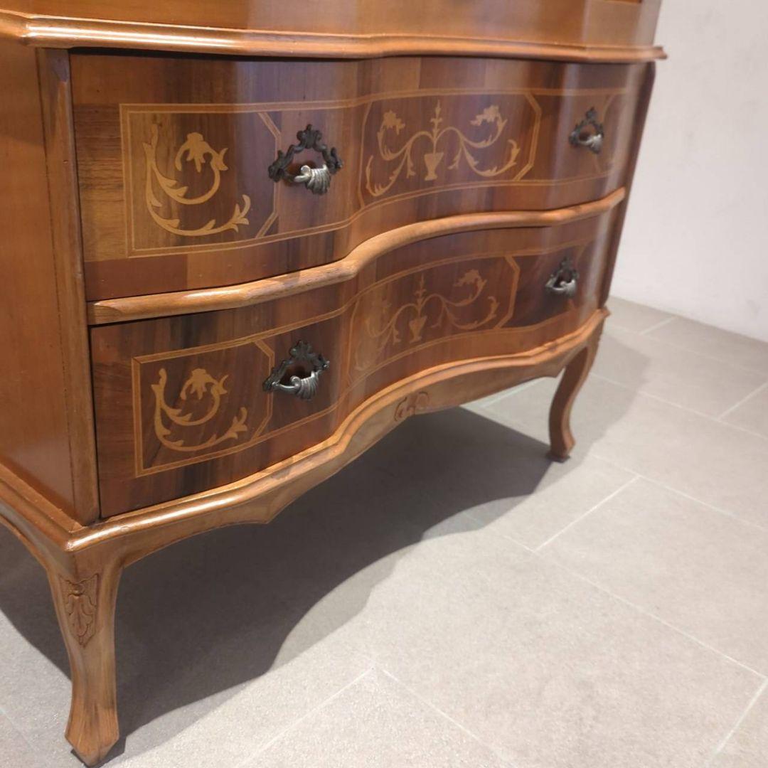 如月セール◇ITALYTarocco社製　象嵌ライティングビューロ