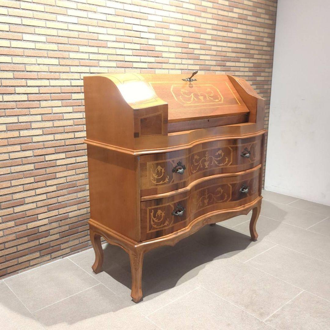 如月セール◇ITALYTarocco社製　象嵌ライティングビューロ