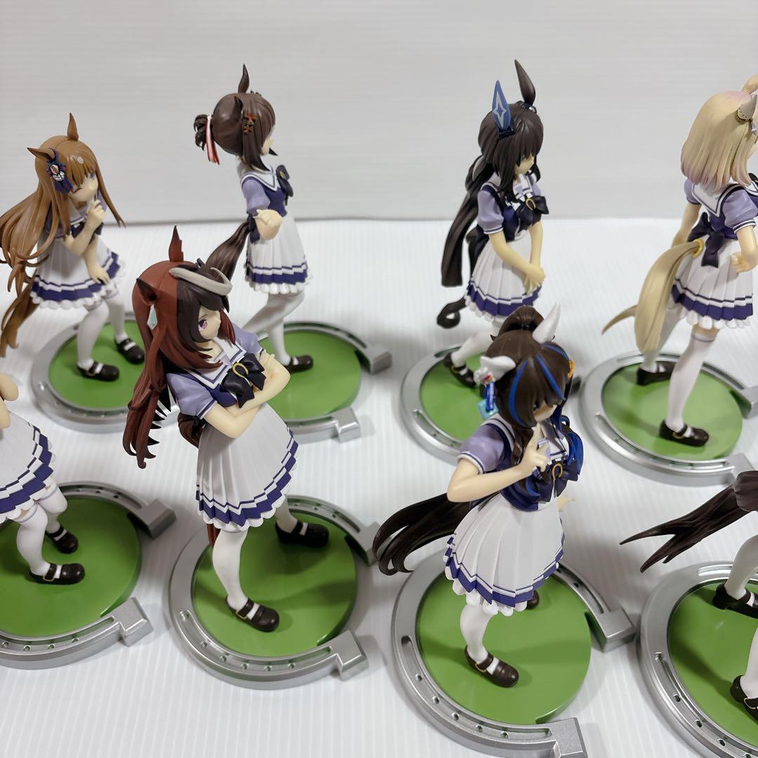 ウマ娘 制服プライズフィギュア 10体 まとめ売り セット 開封済み